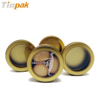 Wholesale stylish embossed metal cookie tins