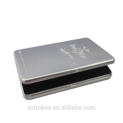 CD /VCD /DVD Industrial Use Single DVD/ CD tin case with PP injection tray inside