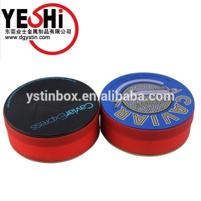 Round Tomato Sauce Caviar Tin Mackerel Cans