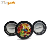 Round Candy Tin Container Sets Box