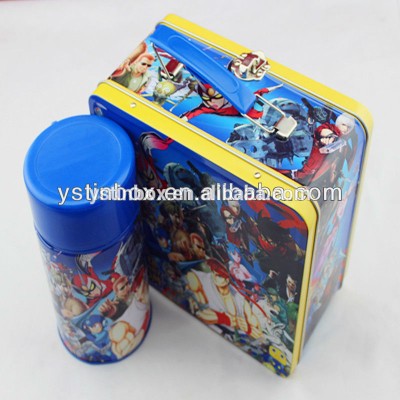 Kids Lunch box New design and Customized LUNCH BAG WITH BOTTLE OR SET SCHOOL GIFT